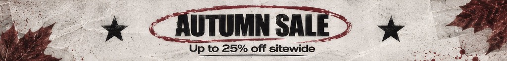 Autumn Sale - Up to 25% Off Sitewide